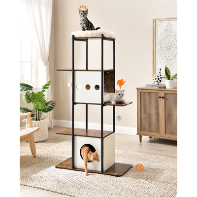 Archie Oscar 60 Draco Cat Tree with Scratch Pads Reviews Wayfair